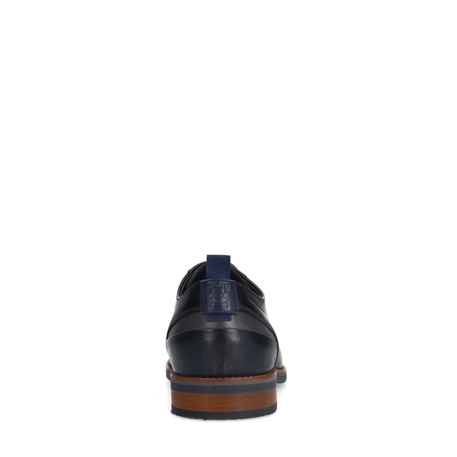 Zwarte leren veterschoenen