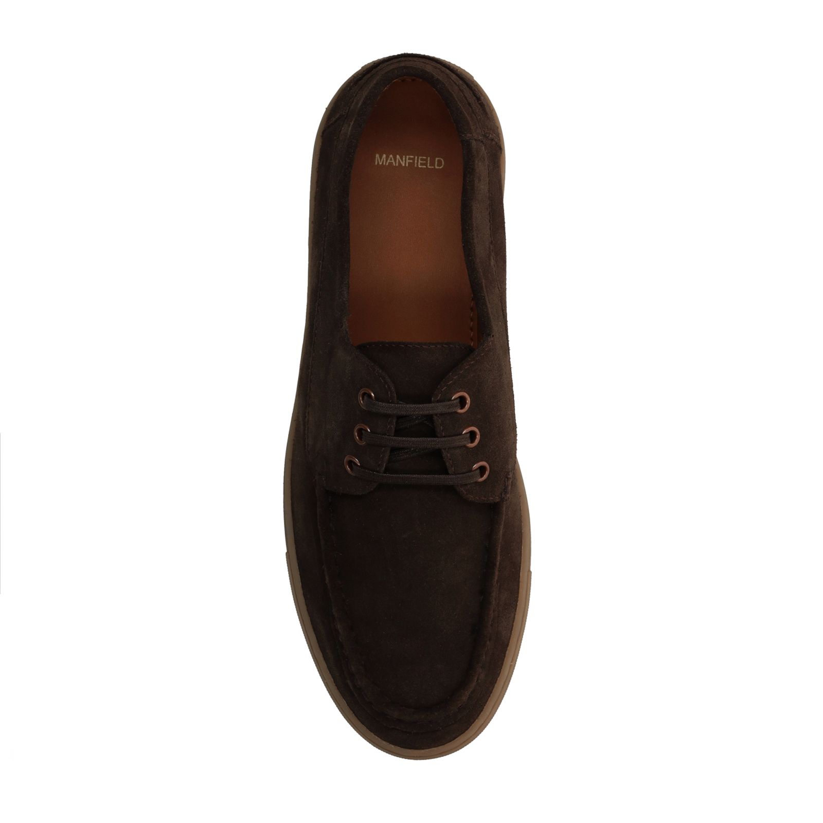 Bruine suède bootschoenen