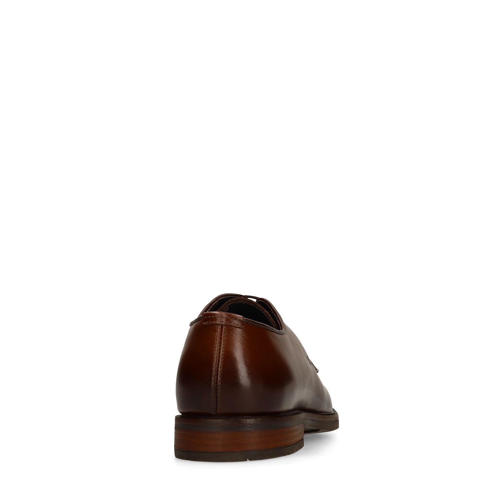 Dunkelbraune Lederschnürschuhe
