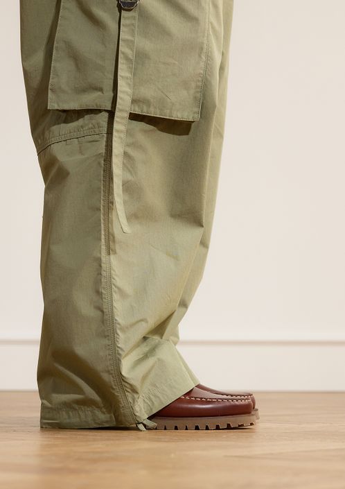 Cognac leren bootschoenen