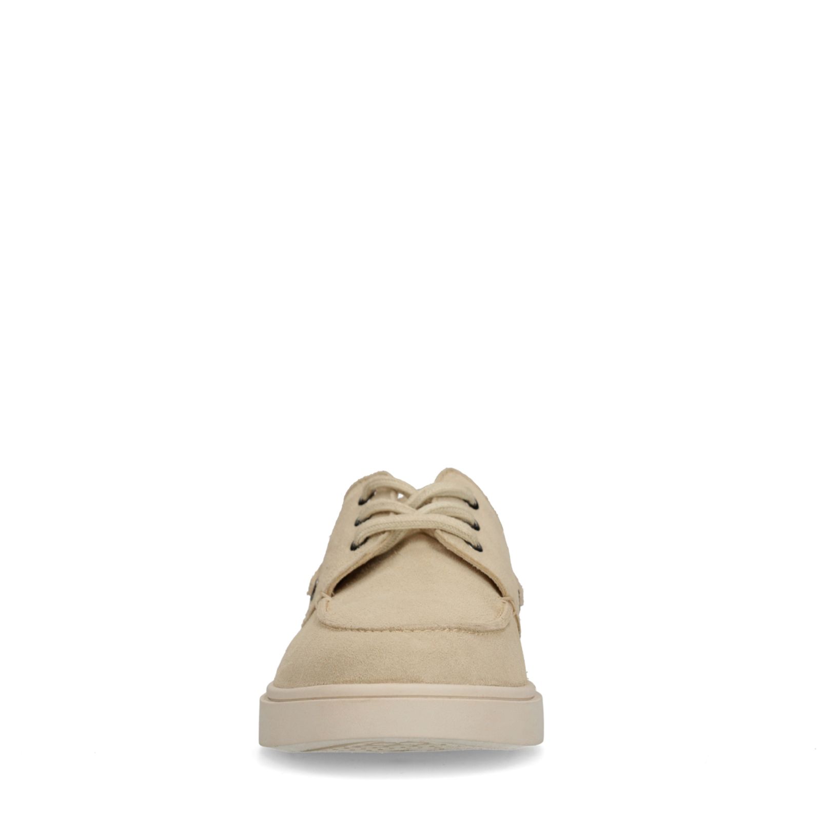 Beige suède bootschoenen
