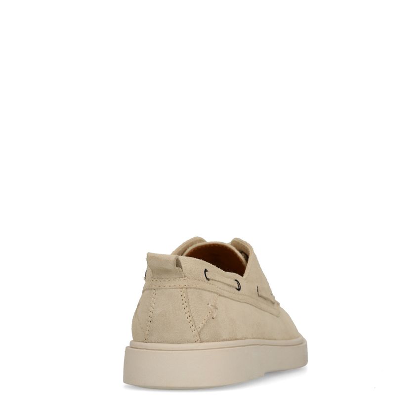 Beige suède bootschoenen