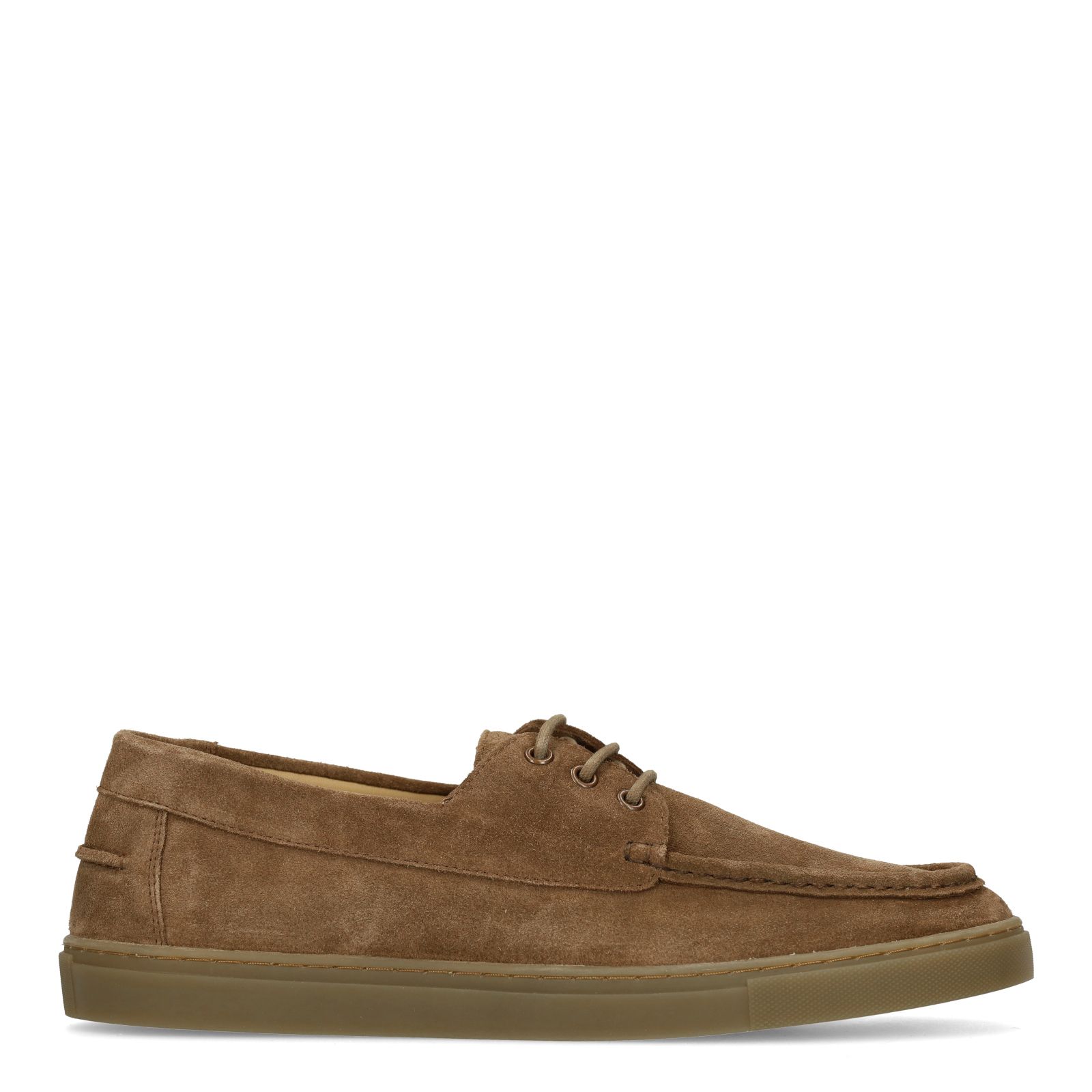Beige suède bootschoenen
