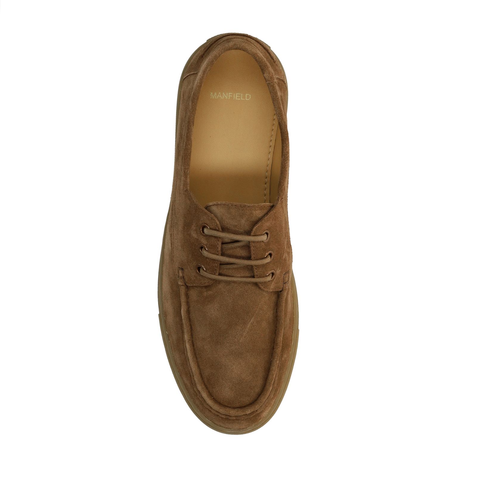 Beige suède bootschoenen