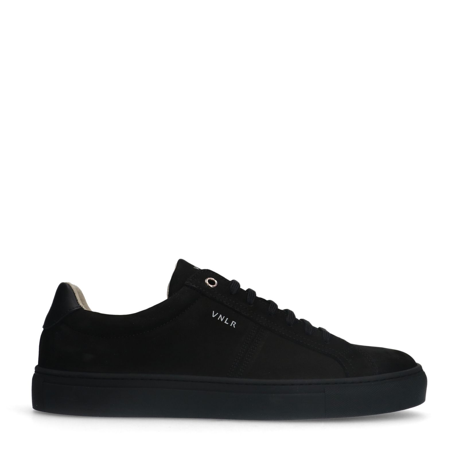 Zwarte Novara nubuck sneakers