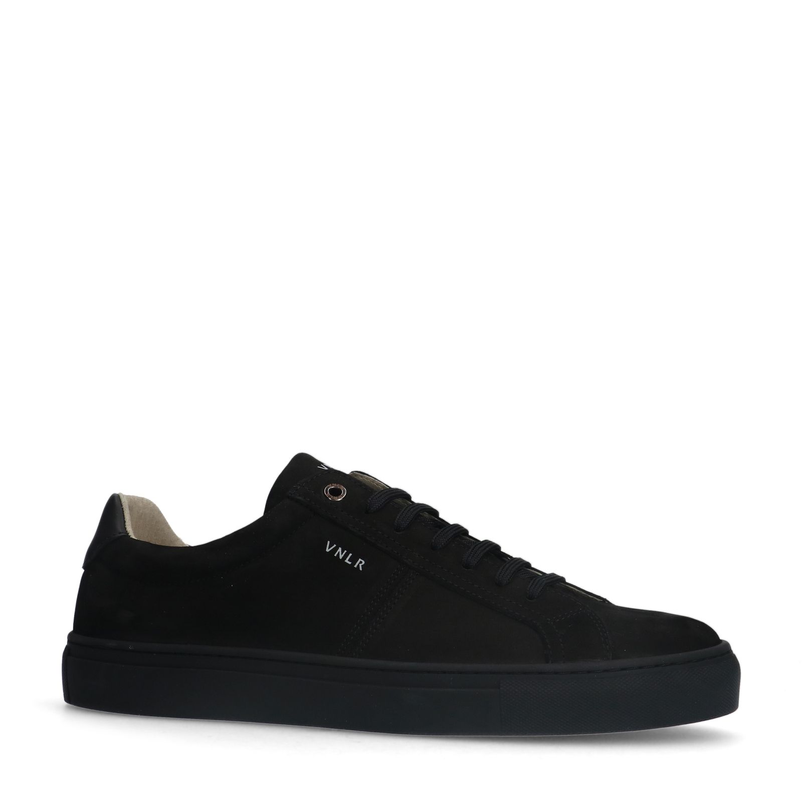Zwarte Novara nubuck sneakers