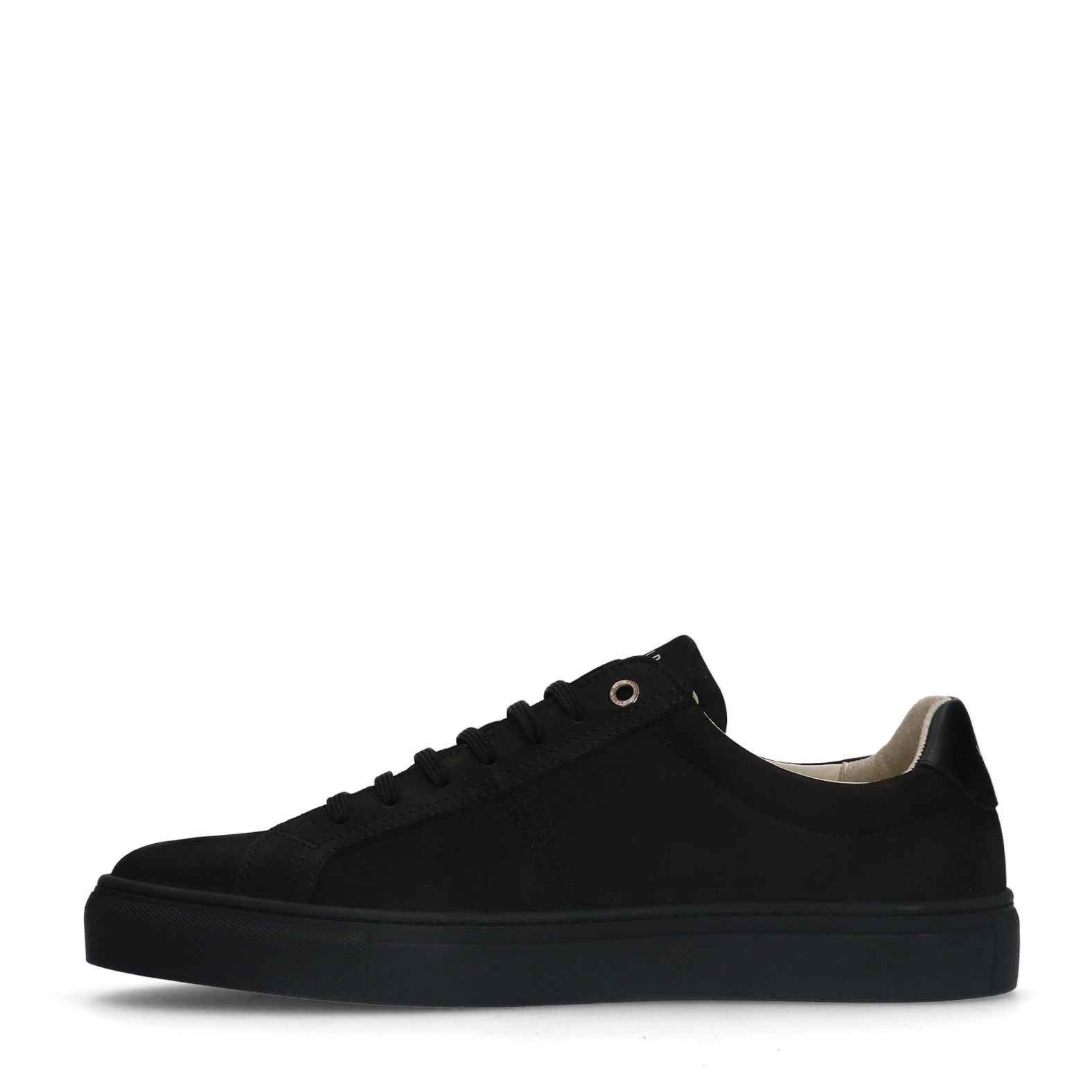 Zwarte Novara nubuck sneakers