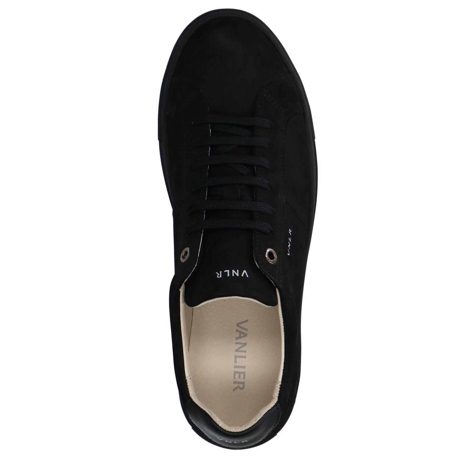 Zwarte Novara nubuck sneakers