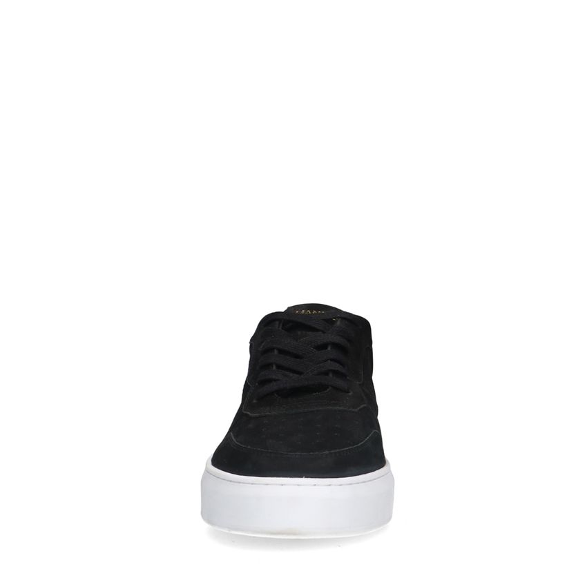 Zwarte nubuck sneaker