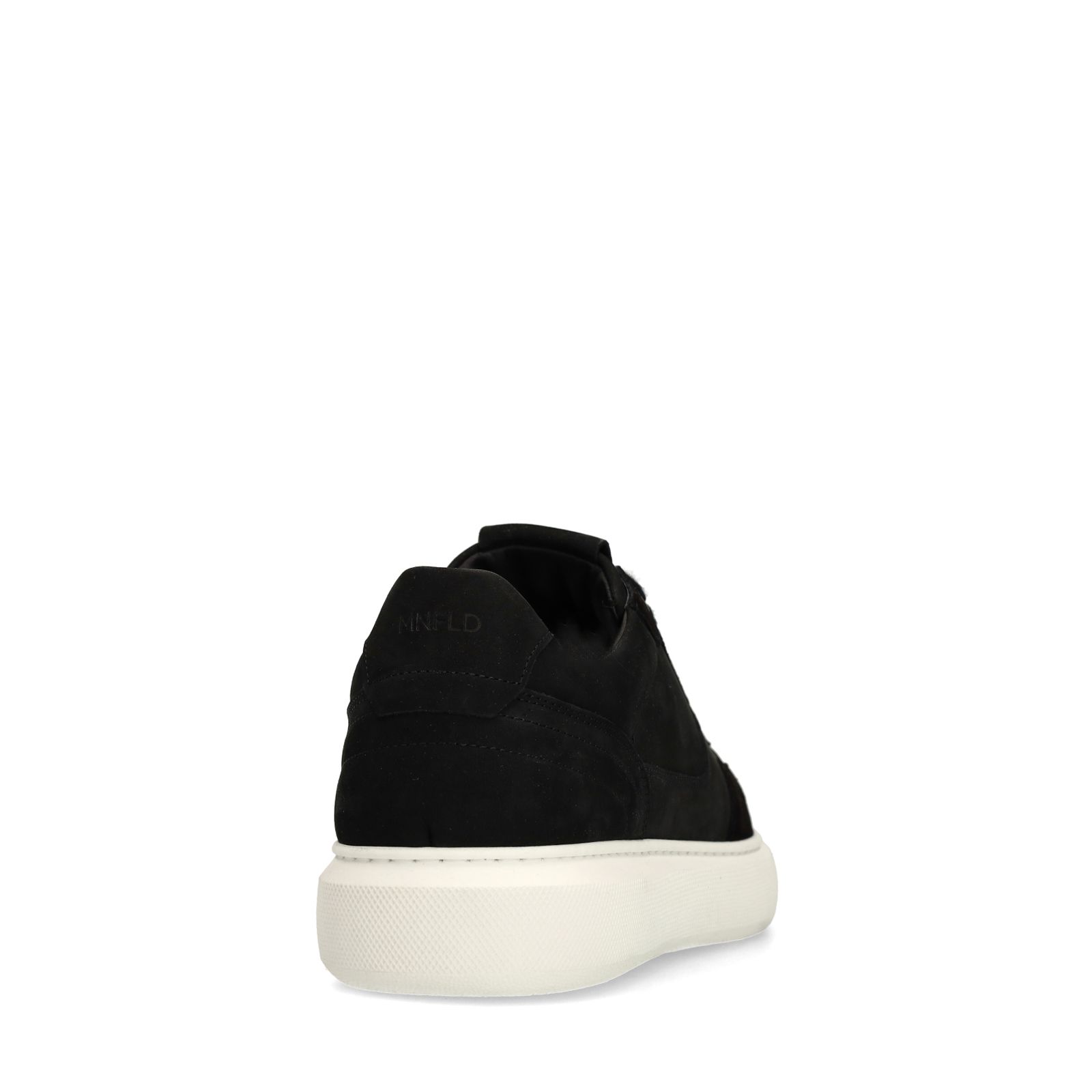 Zwarte suède sneakers