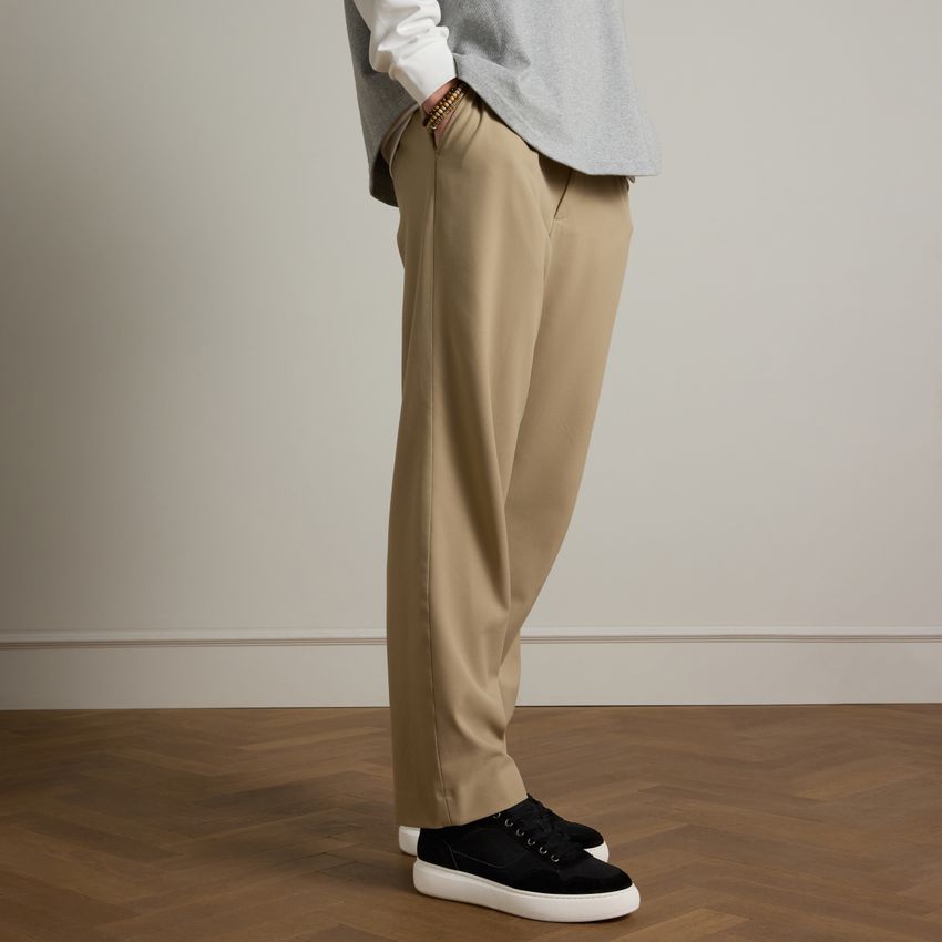 Schwarze Veloursleder-Sneaker