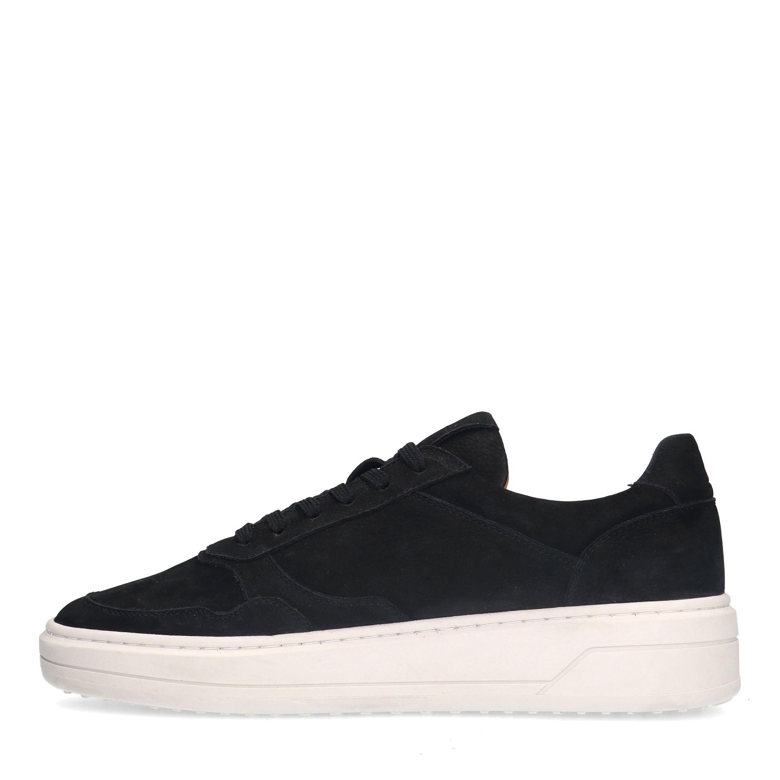 Zwarte nubuck sneakers