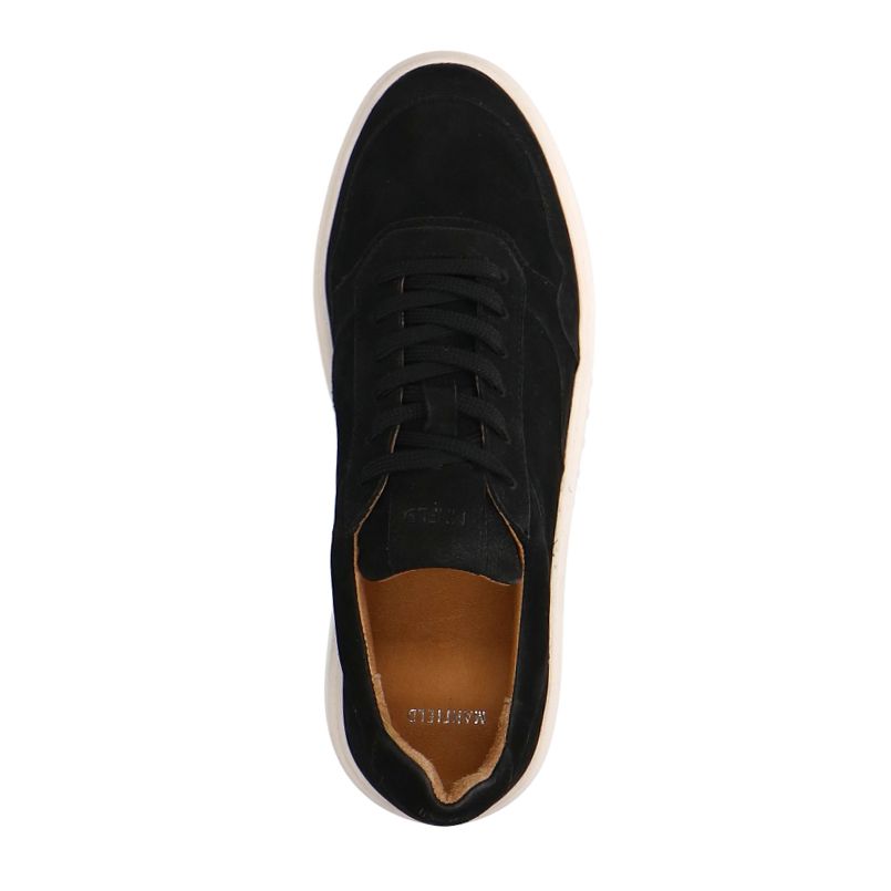 Zwarte nubuck sneakers