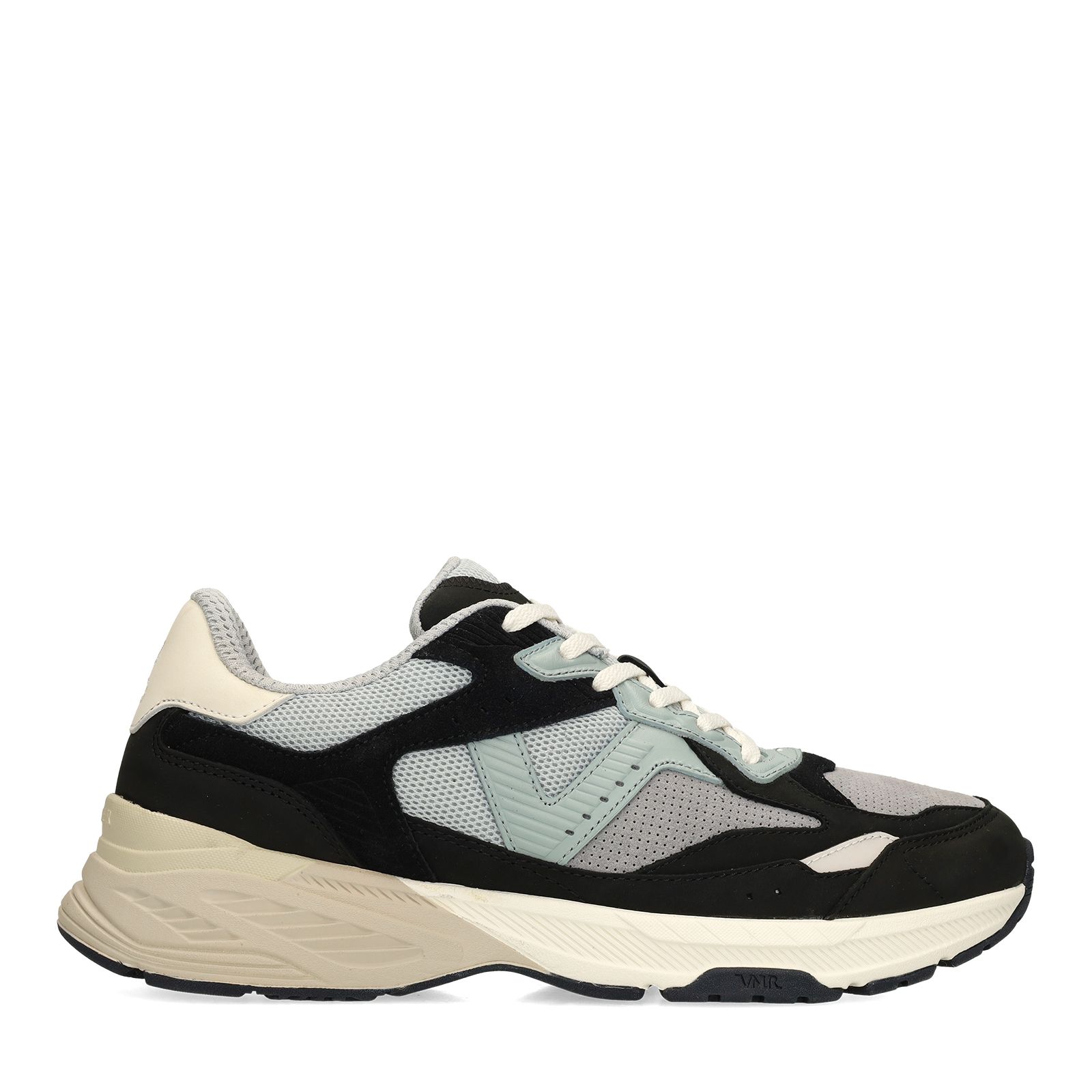 Zwarte nubuck sneakers