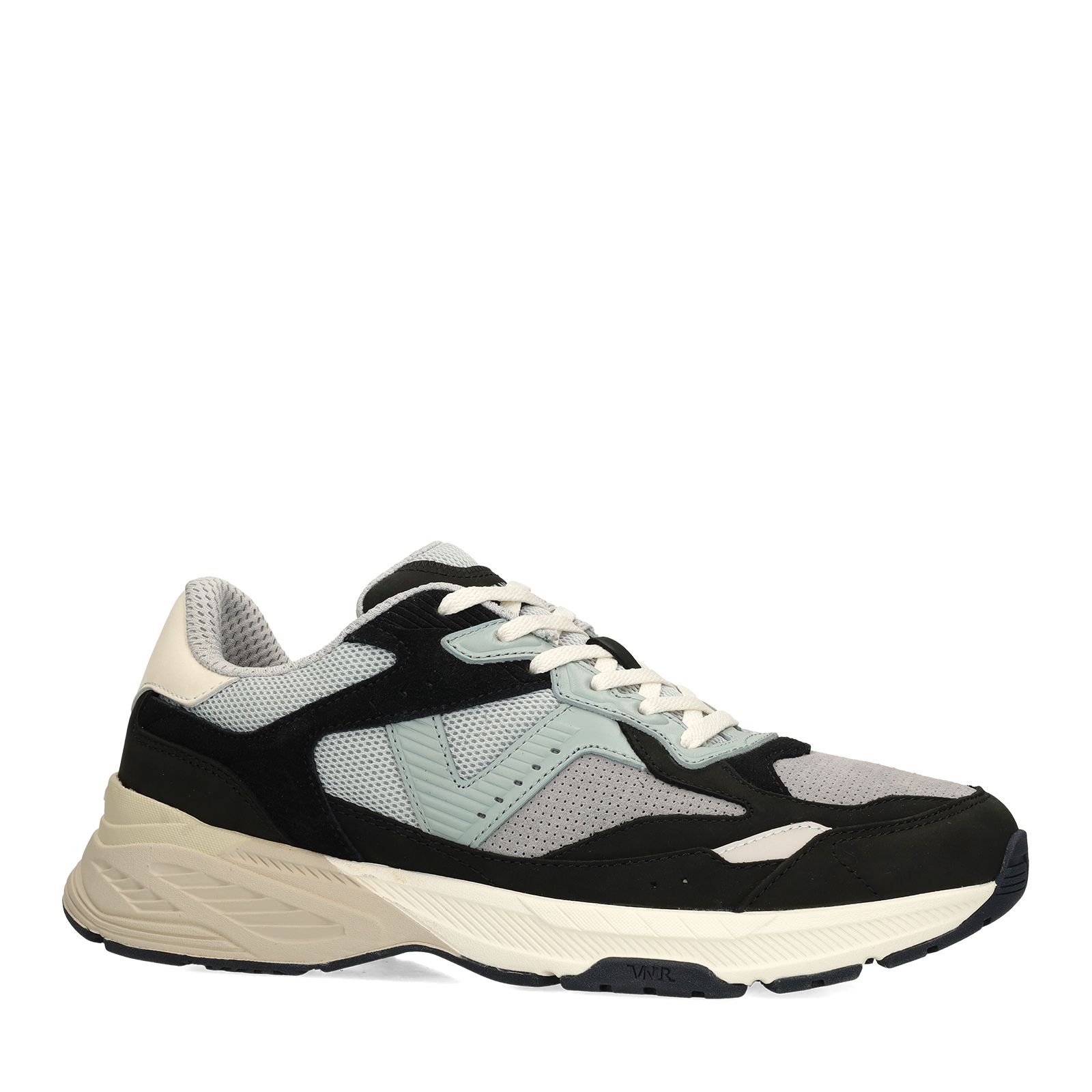 Zwarte nubuck sneakers