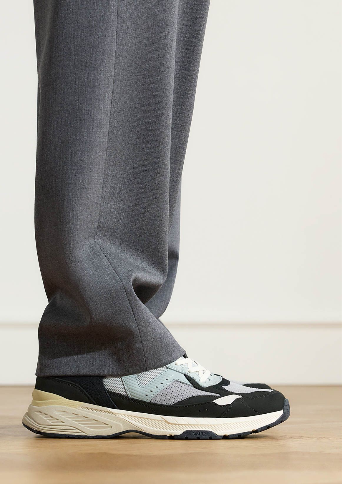 Zwarte nubuck sneakers