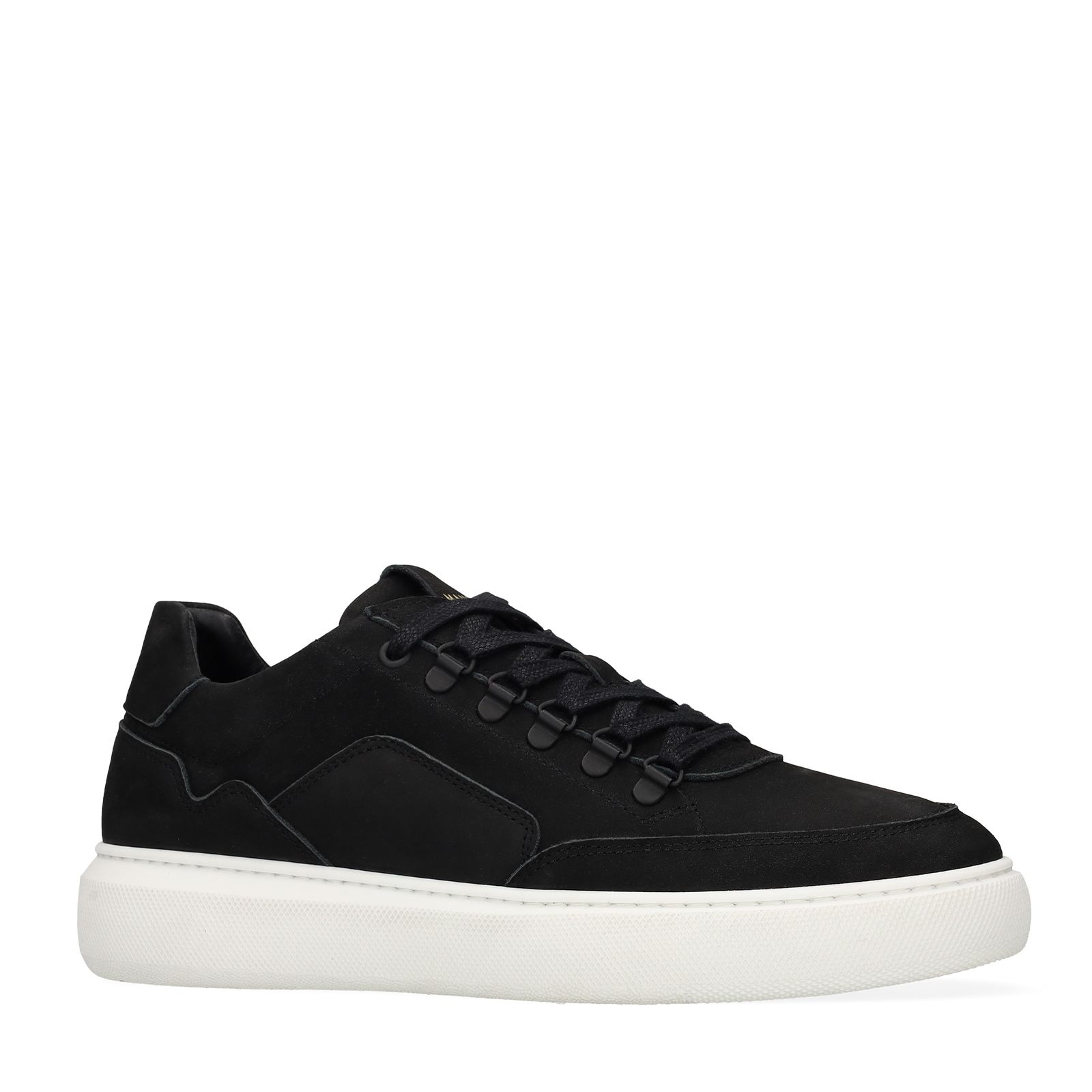 Zwarte nubuck sneakers