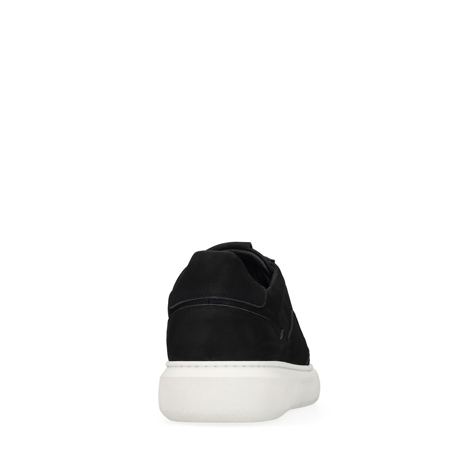 Zwarte nubuck sneakers
