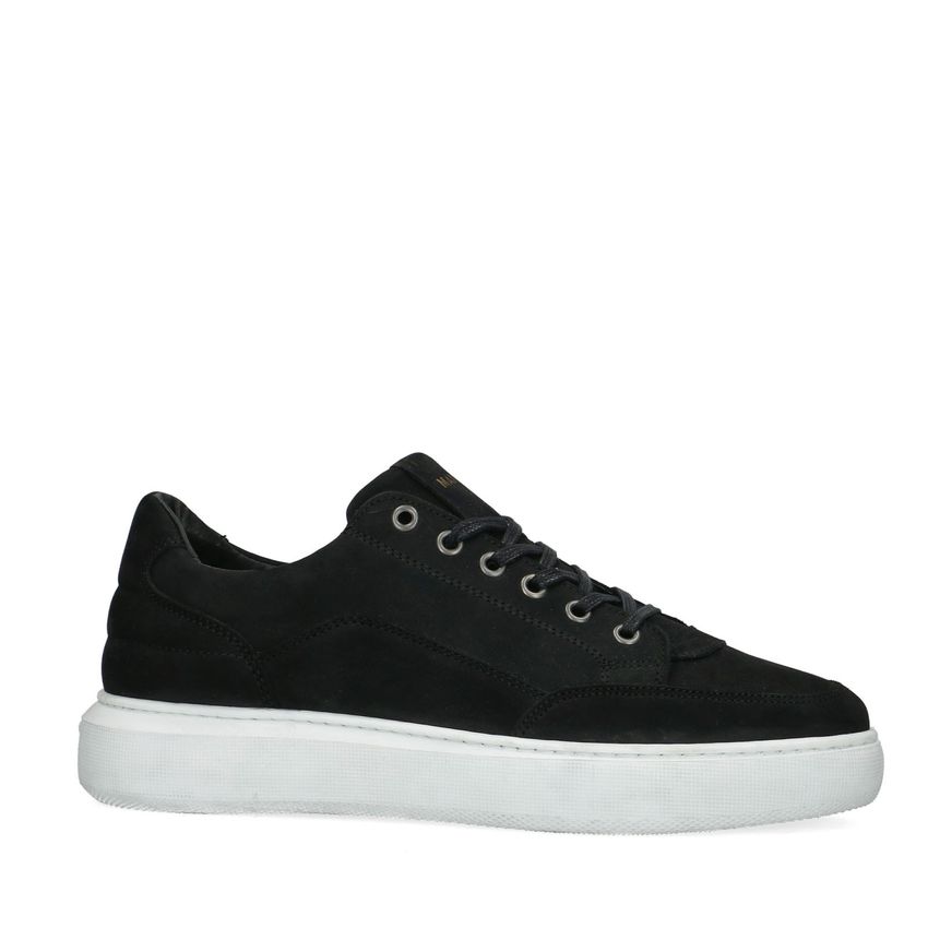 Zwarte nubuck sneakers