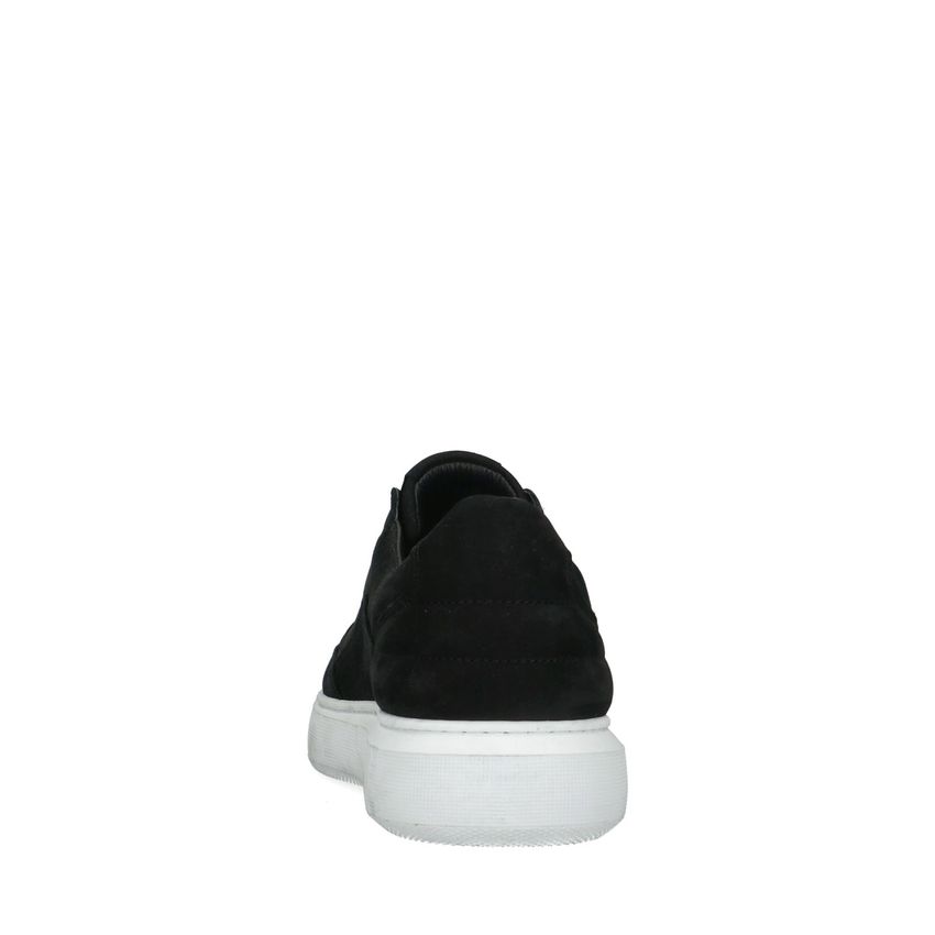 Zwarte nubuck sneakers