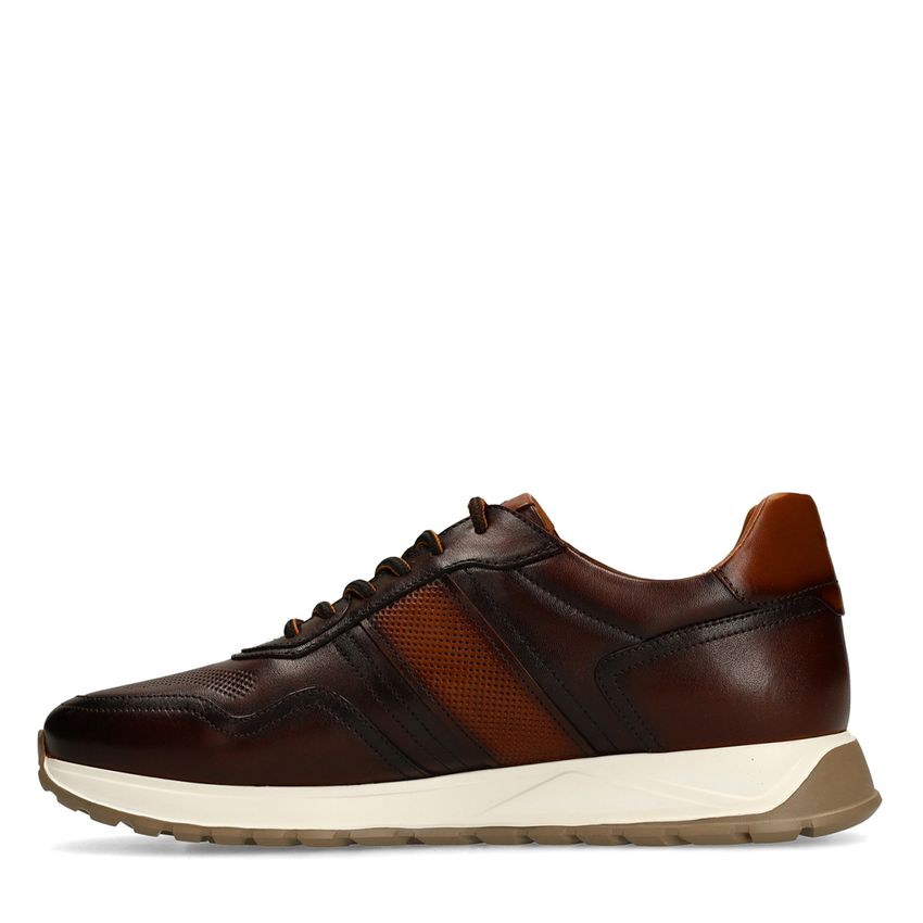 Braune Ledersneaker