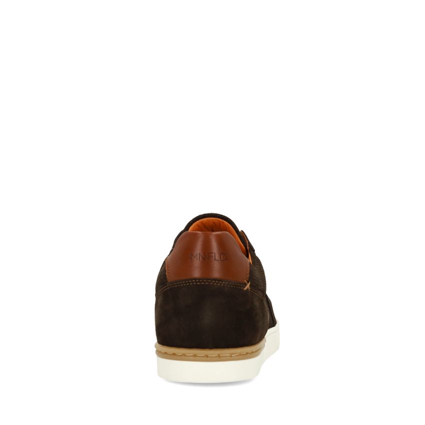 Bruine suède sneakers