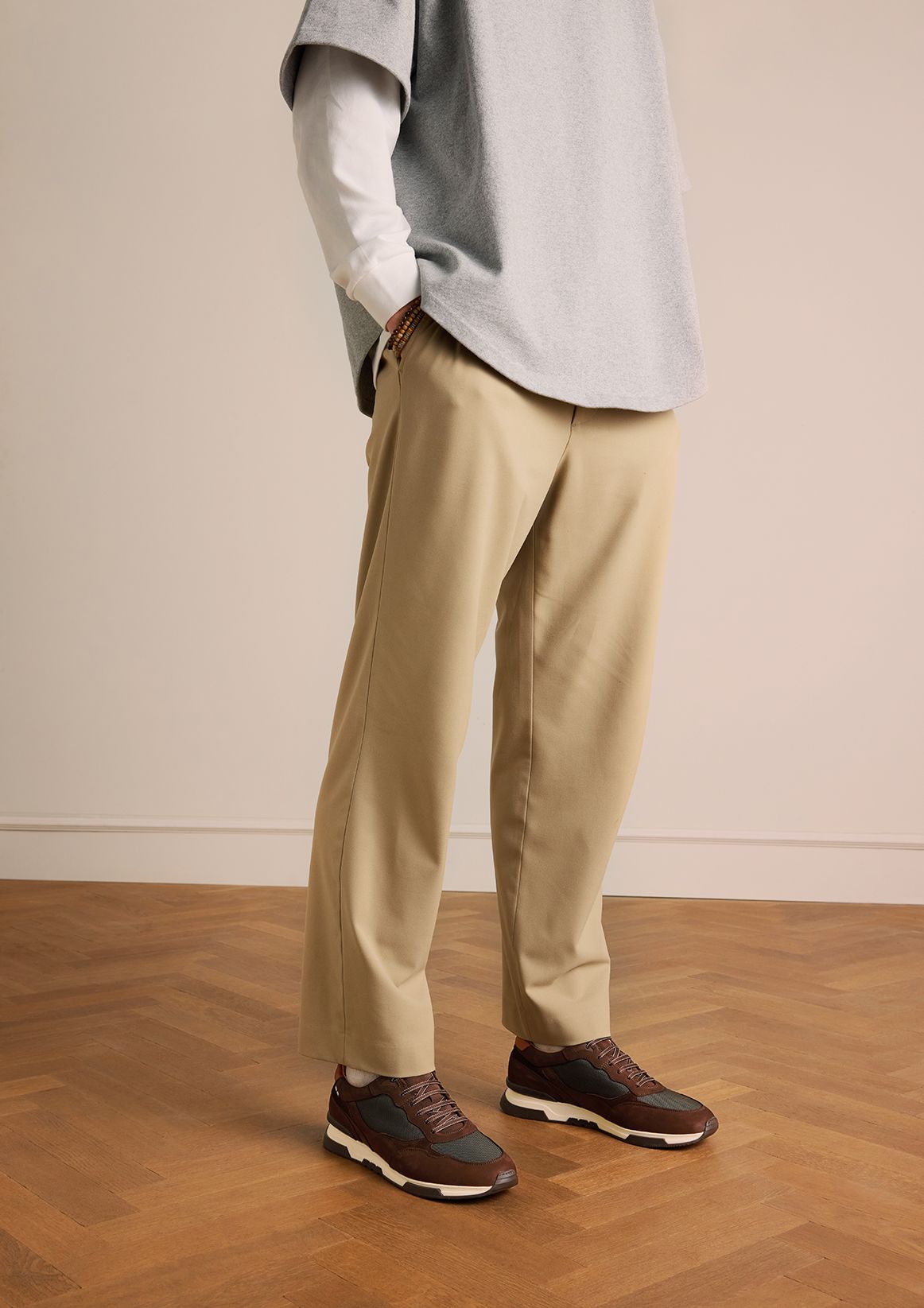 Bruine Romeo suède sneakers