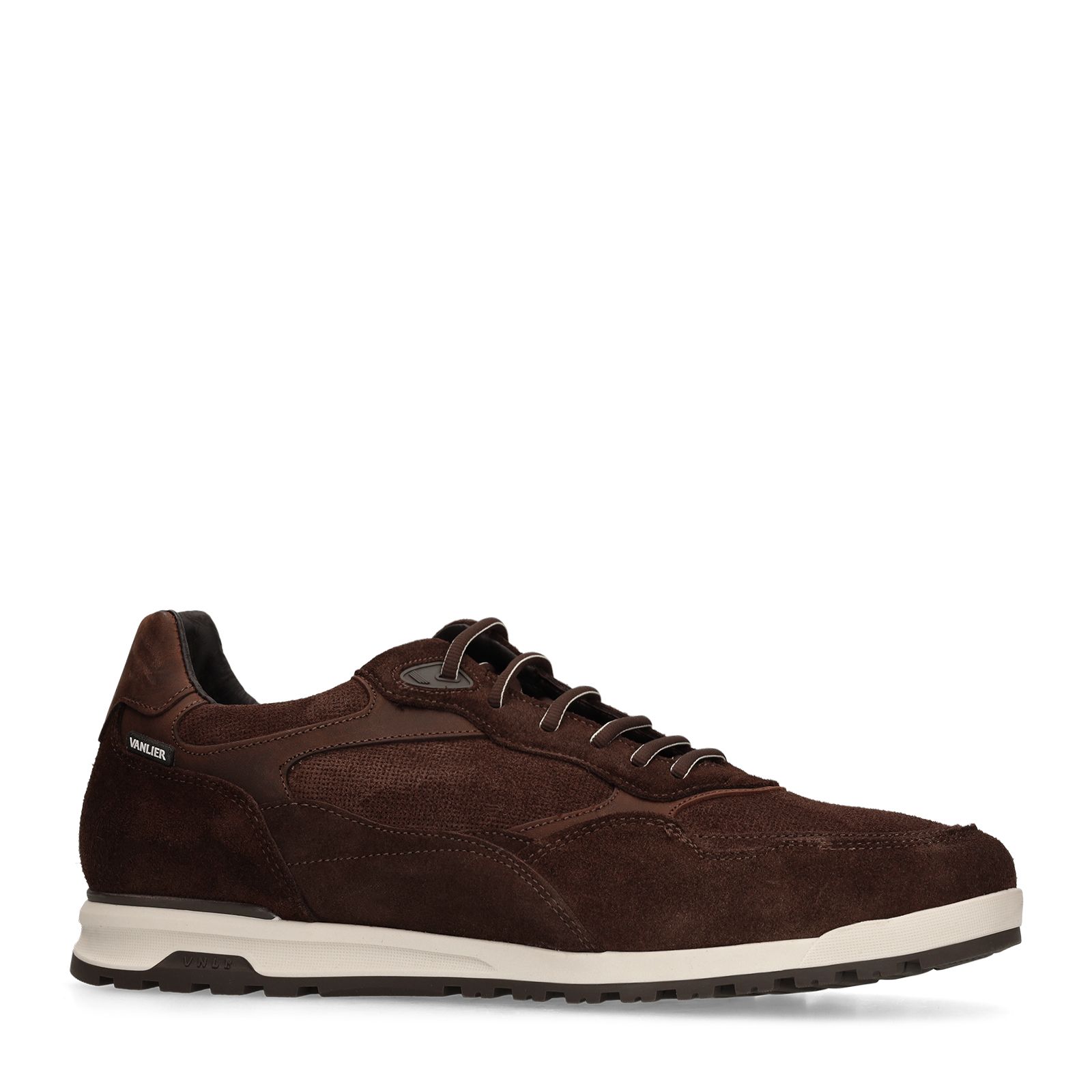 Donkerbruine Ravello suède sneakers