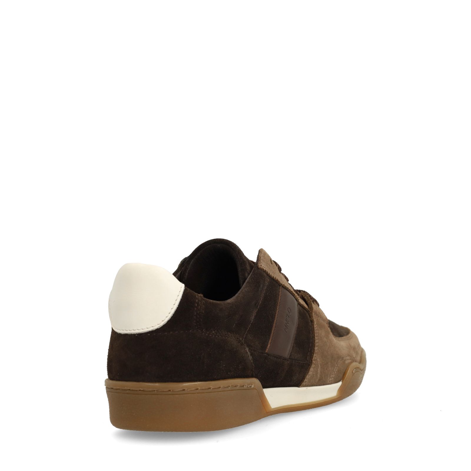 Bruine suède sneakers