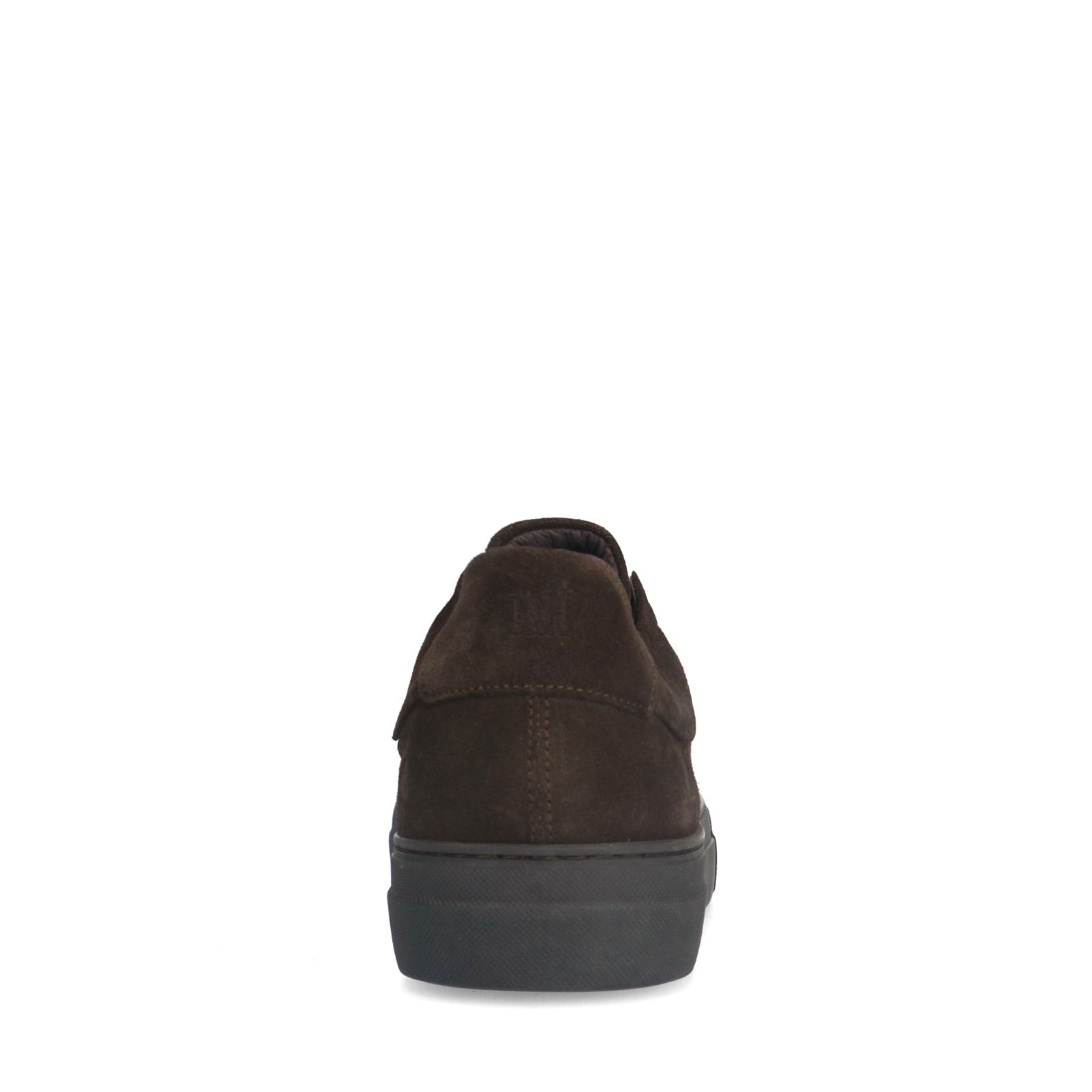 Donker bruine suède sneakers