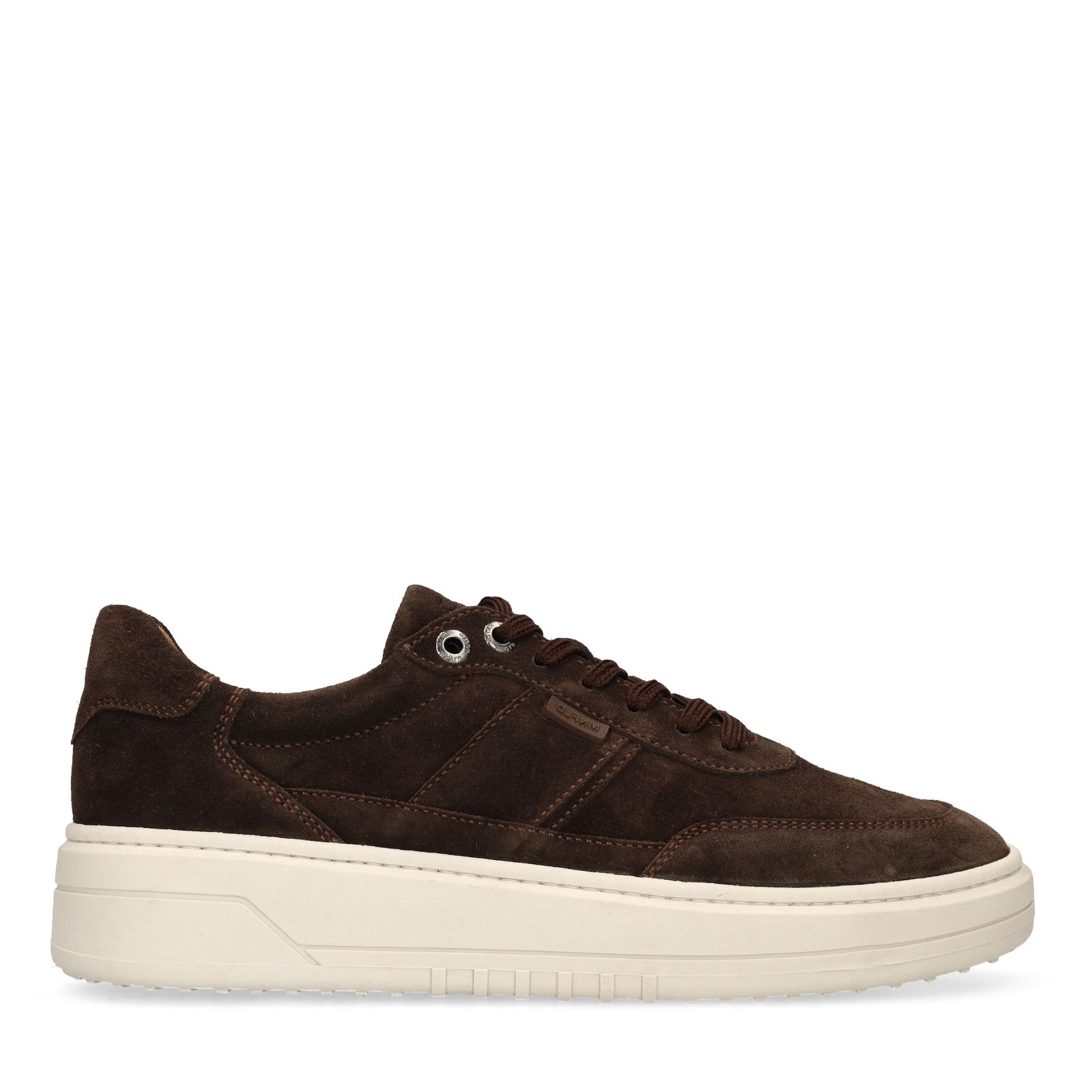 Bruine suède sneakers