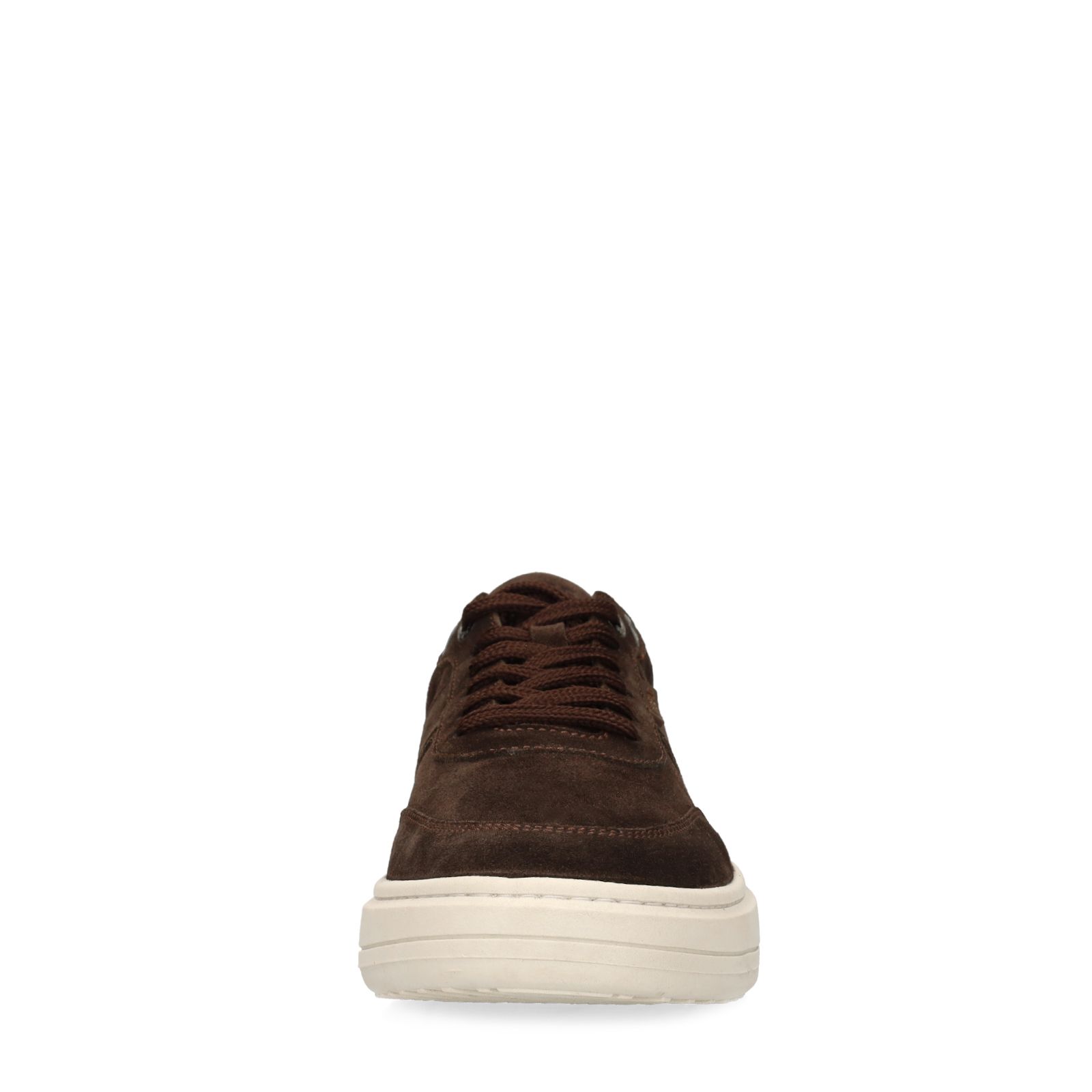 Bruine suède sneakers