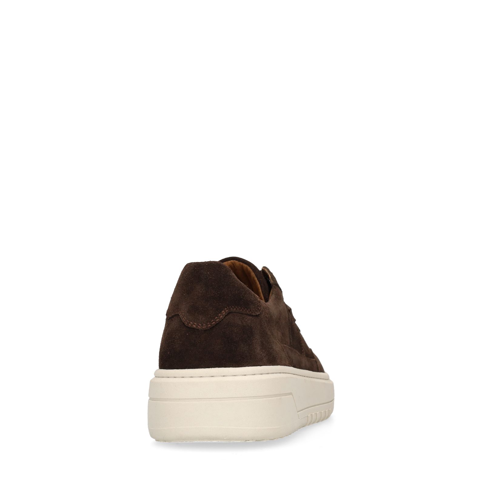 Braune Veloursleder-Sneaker