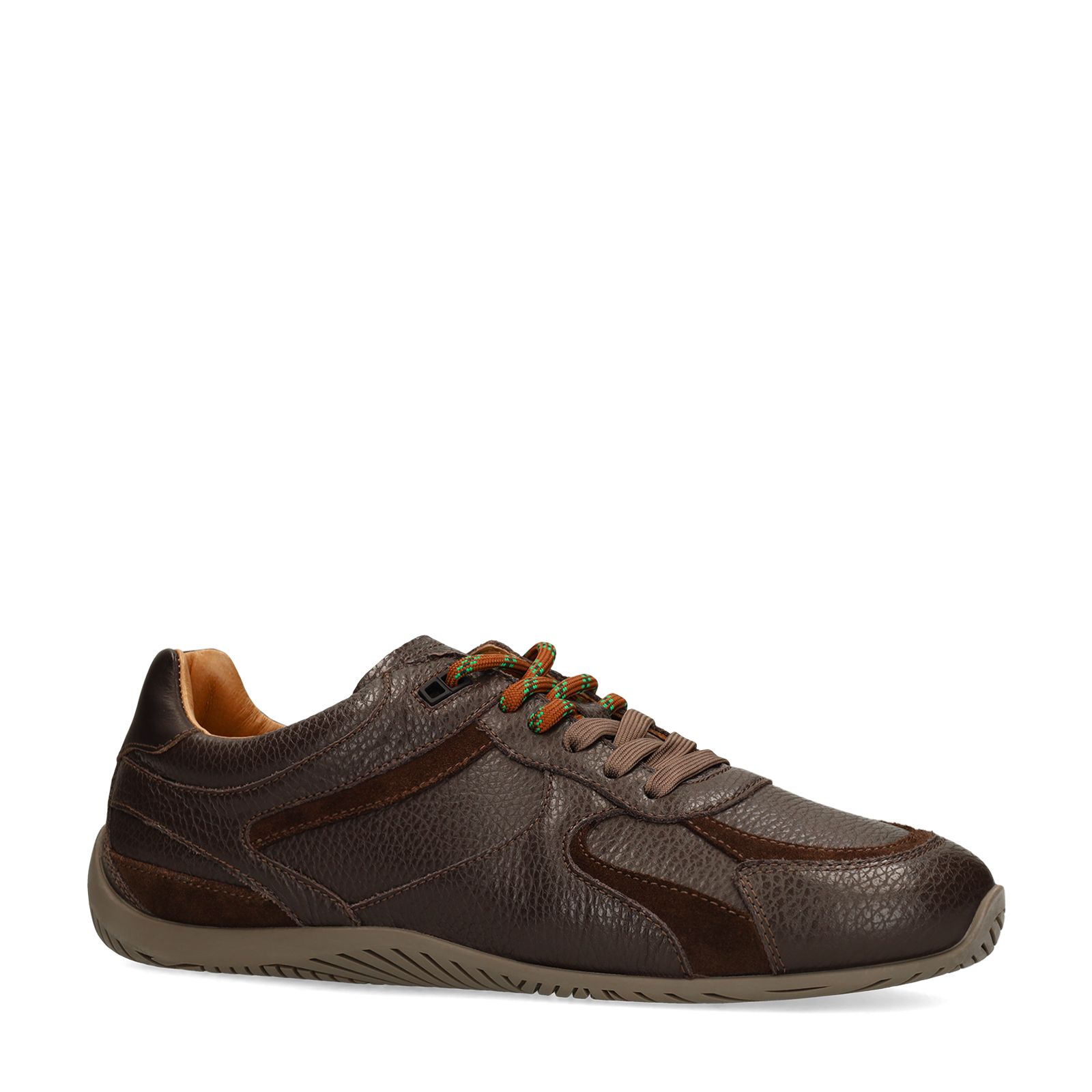Braune Ledersneaker