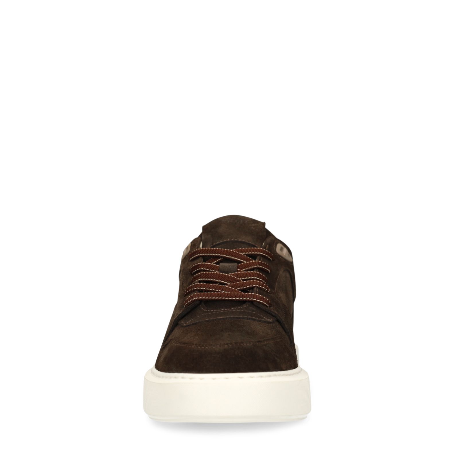Bruine suède sneakers