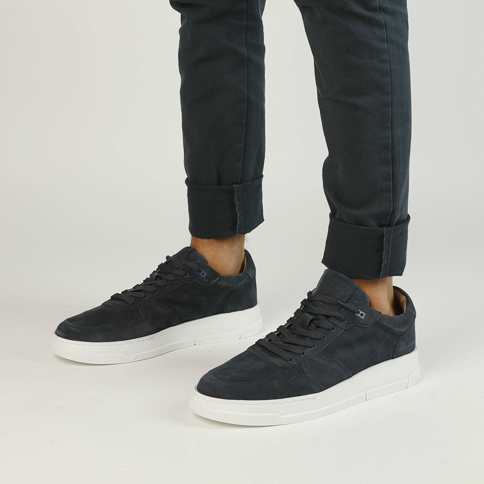 Blauwe suede sneakers outlet heren