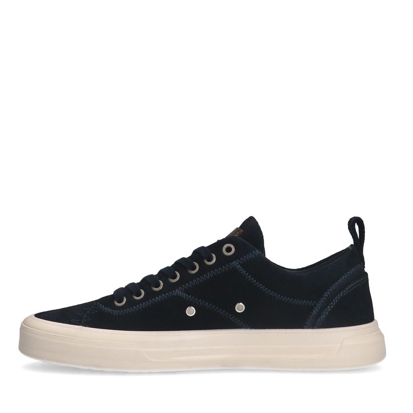 Navy suède sneakers