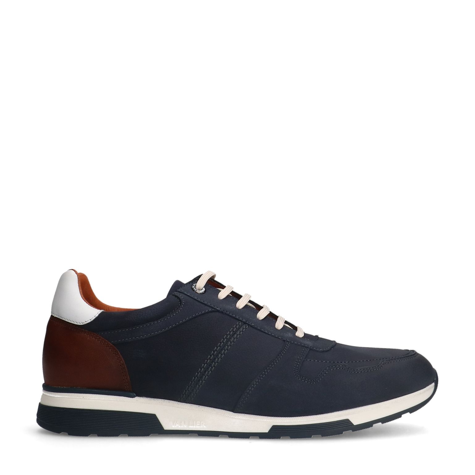 Blauwe Positano nubuck sneakers