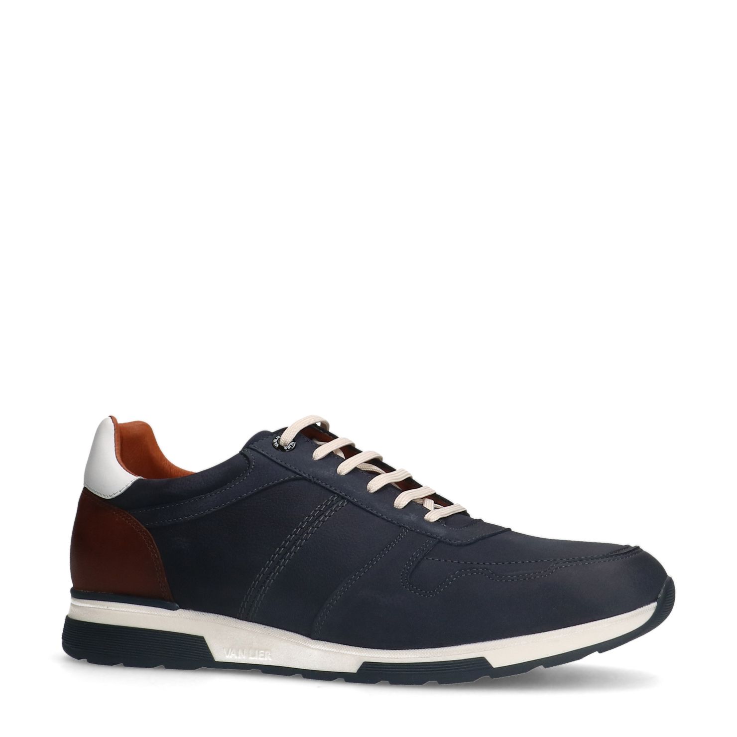 Blauwe Positano nubuck sneakers