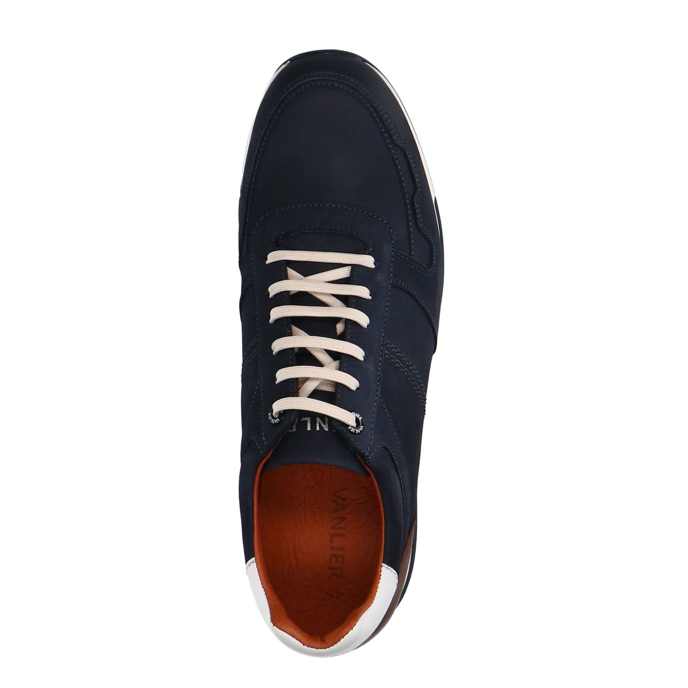 Blauwe Positano nubuck sneakers