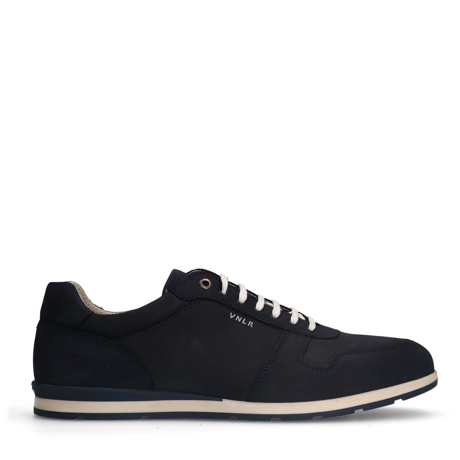 Blauwe nubuck sneakers