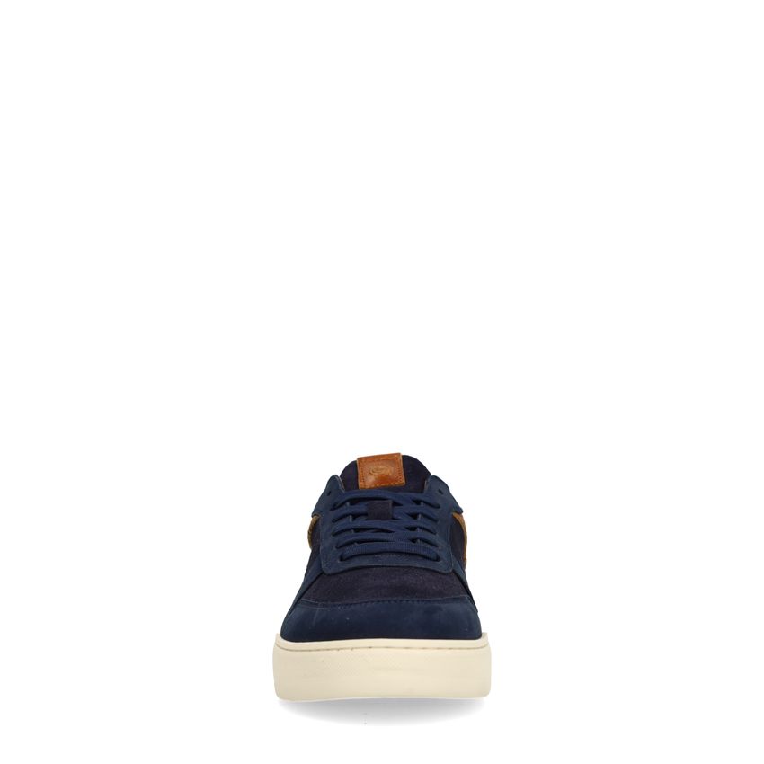 Navy blauwe nubuck sneakers
