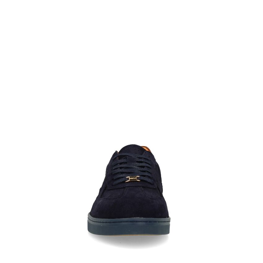 Navy suède sneakers