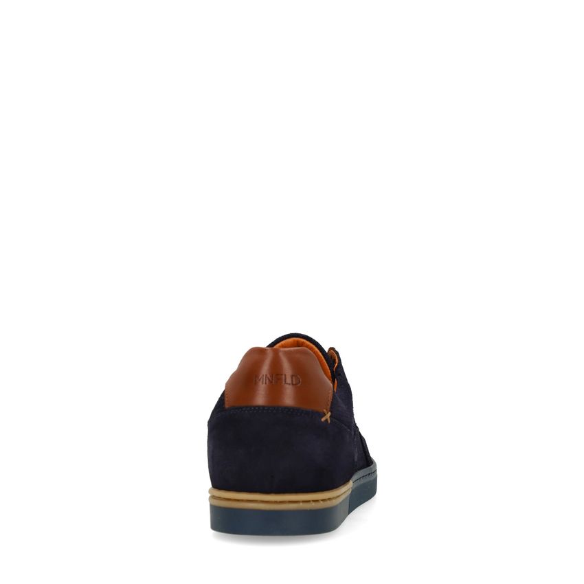 Navy suède sneakers