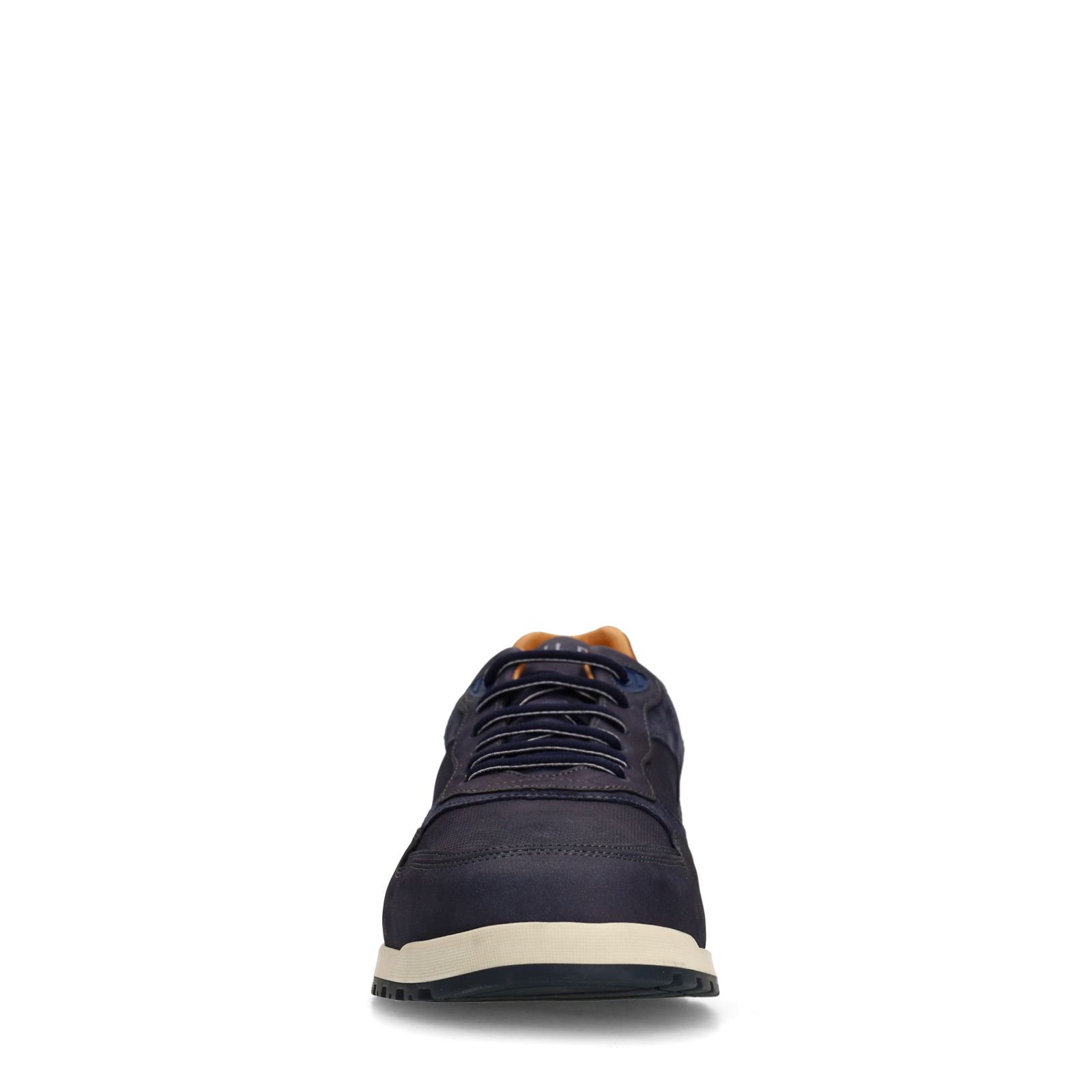 Donkerblauwe Ravello nubuck sneakers