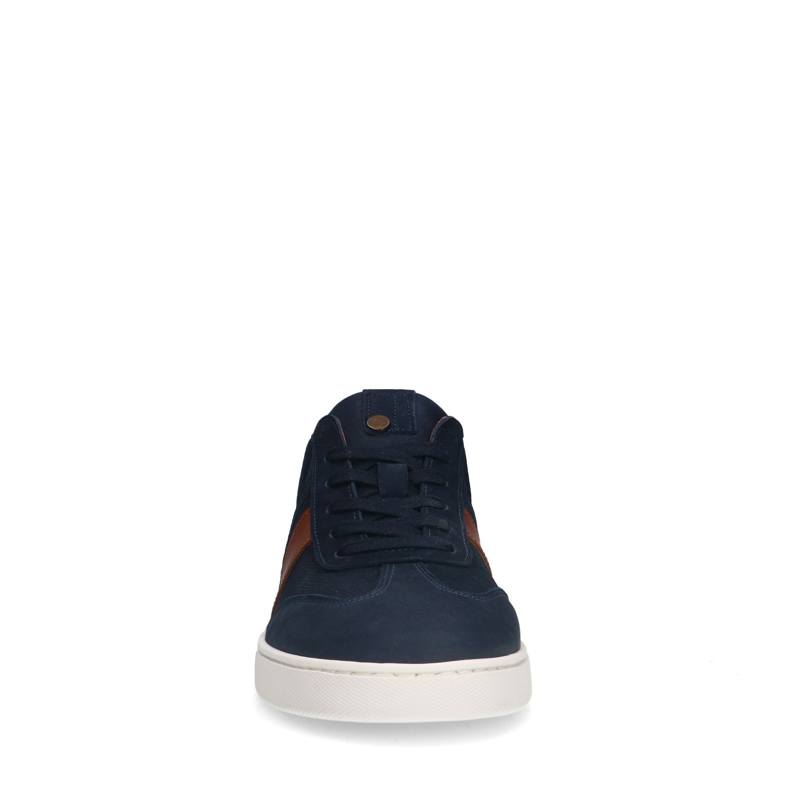 Blauwe nubuck sneakers