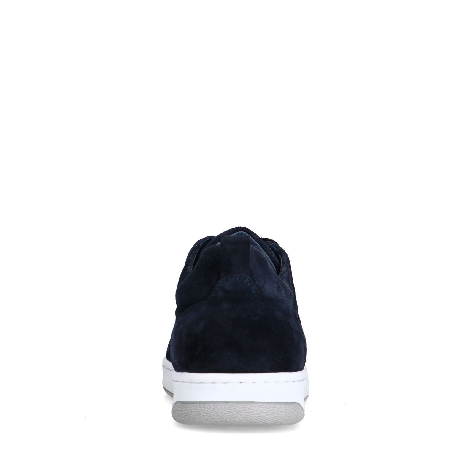Donkerblauwe suède sneakers