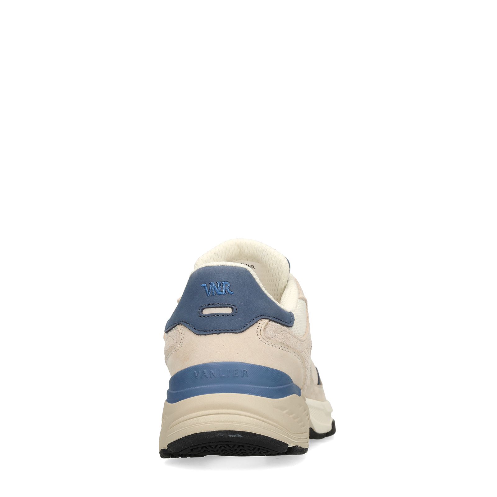Blaue Nubuk-Sneaker