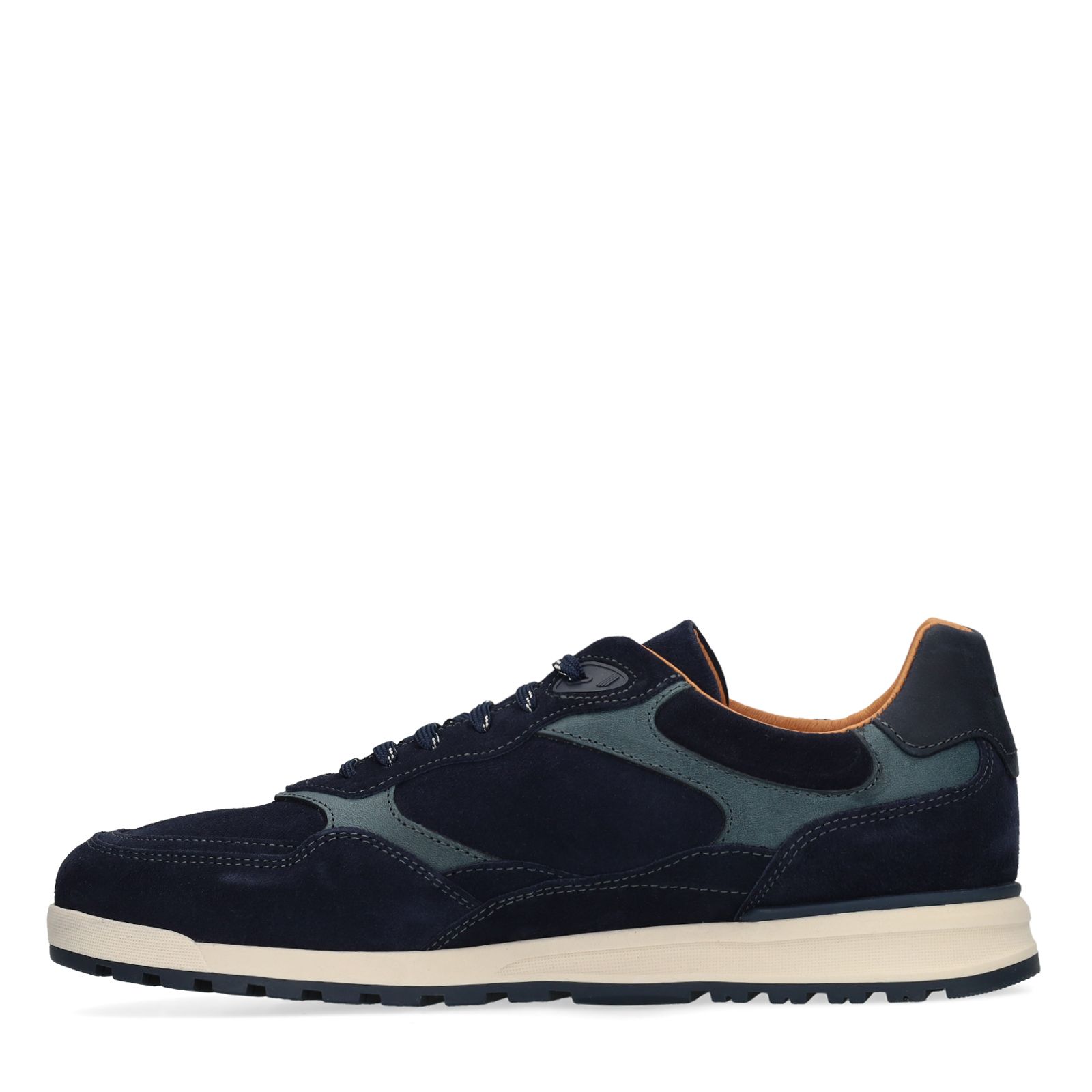 Blauwe Ravello suède sneakers
