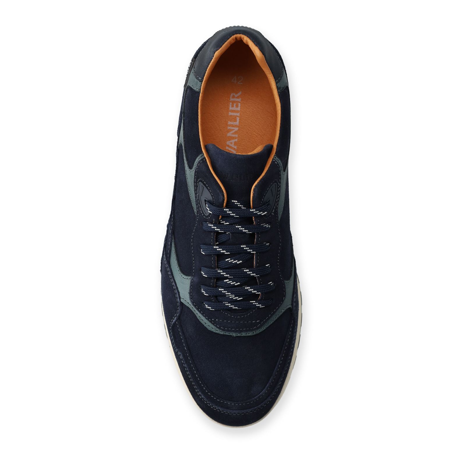 Blauwe Ravello suède sneakers